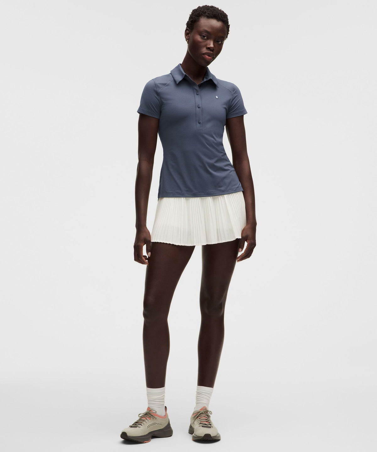 Quick-Dry Short-Sleeve Polo Shirt Straight HemLogo