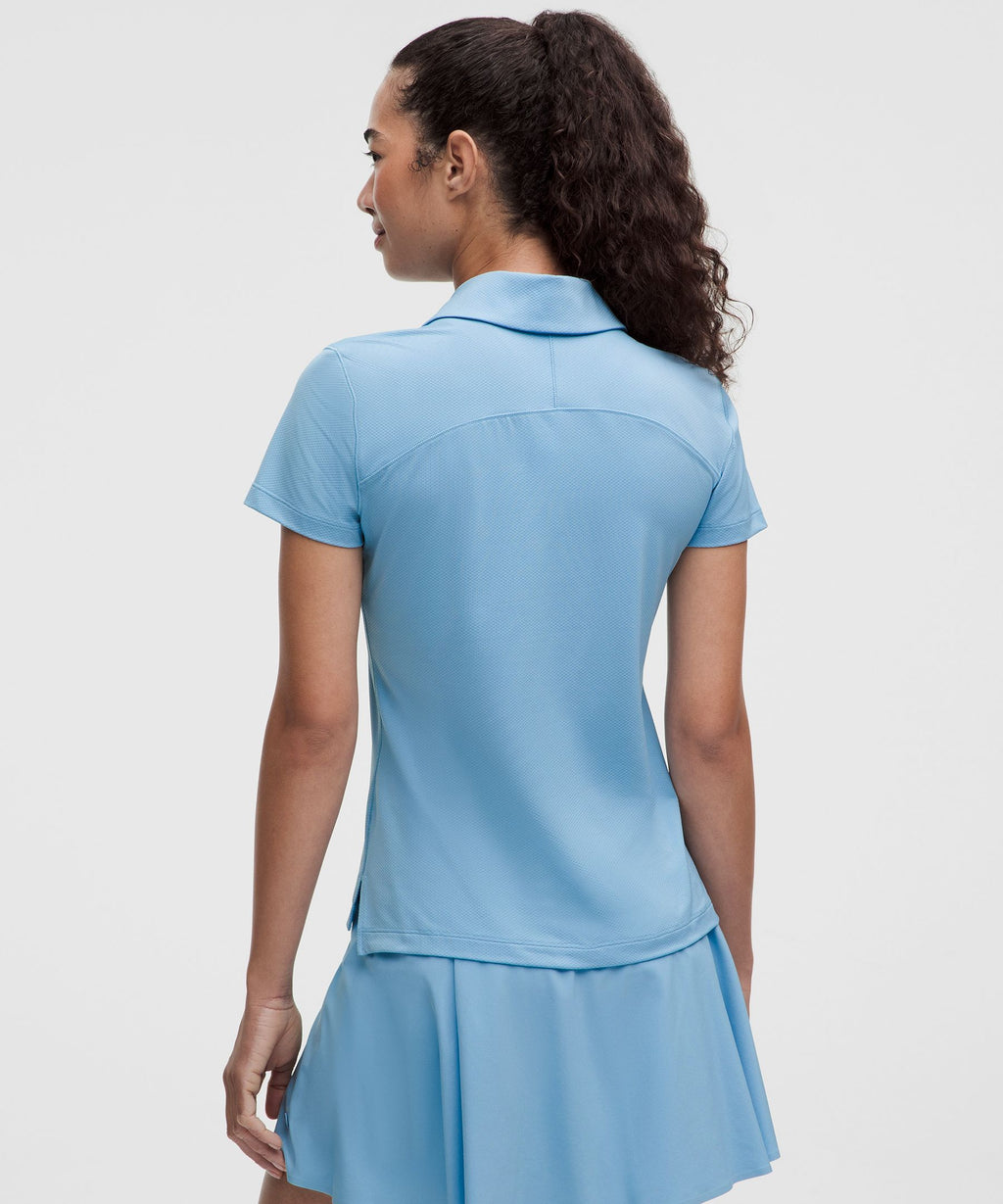 Quick-Dry Short-Sleeve Polo Shirt Straight HemLogo