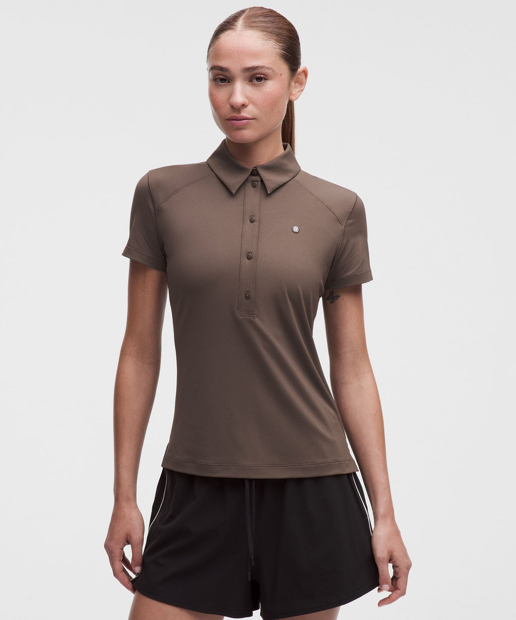 Quick-Dry Short-Sleeve Polo Shirt Straight HemLogo