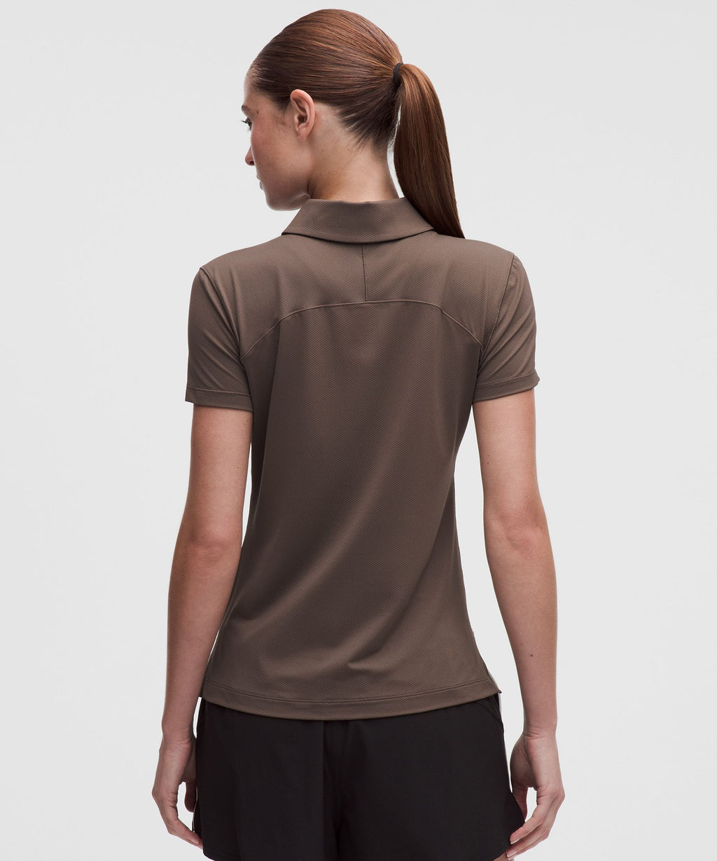 Quick-Dry Short-Sleeve Polo Shirt Straight HemLogo
