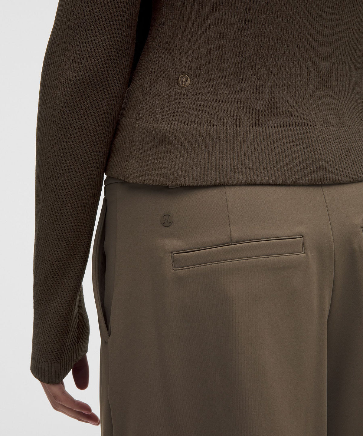 Structured Knit Zip-Up Hoodie