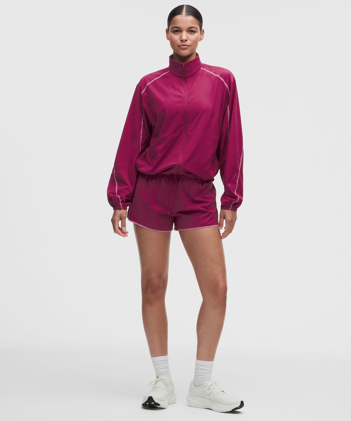 Two-Toned Track Jacket