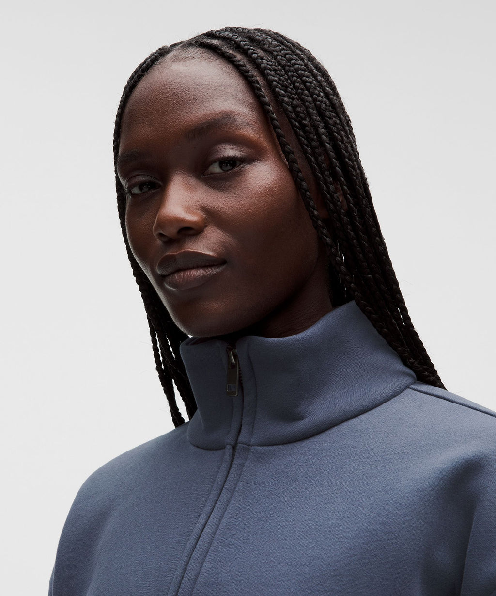 Women's Steady State SuperLoft Funnel-Neck Half Zip