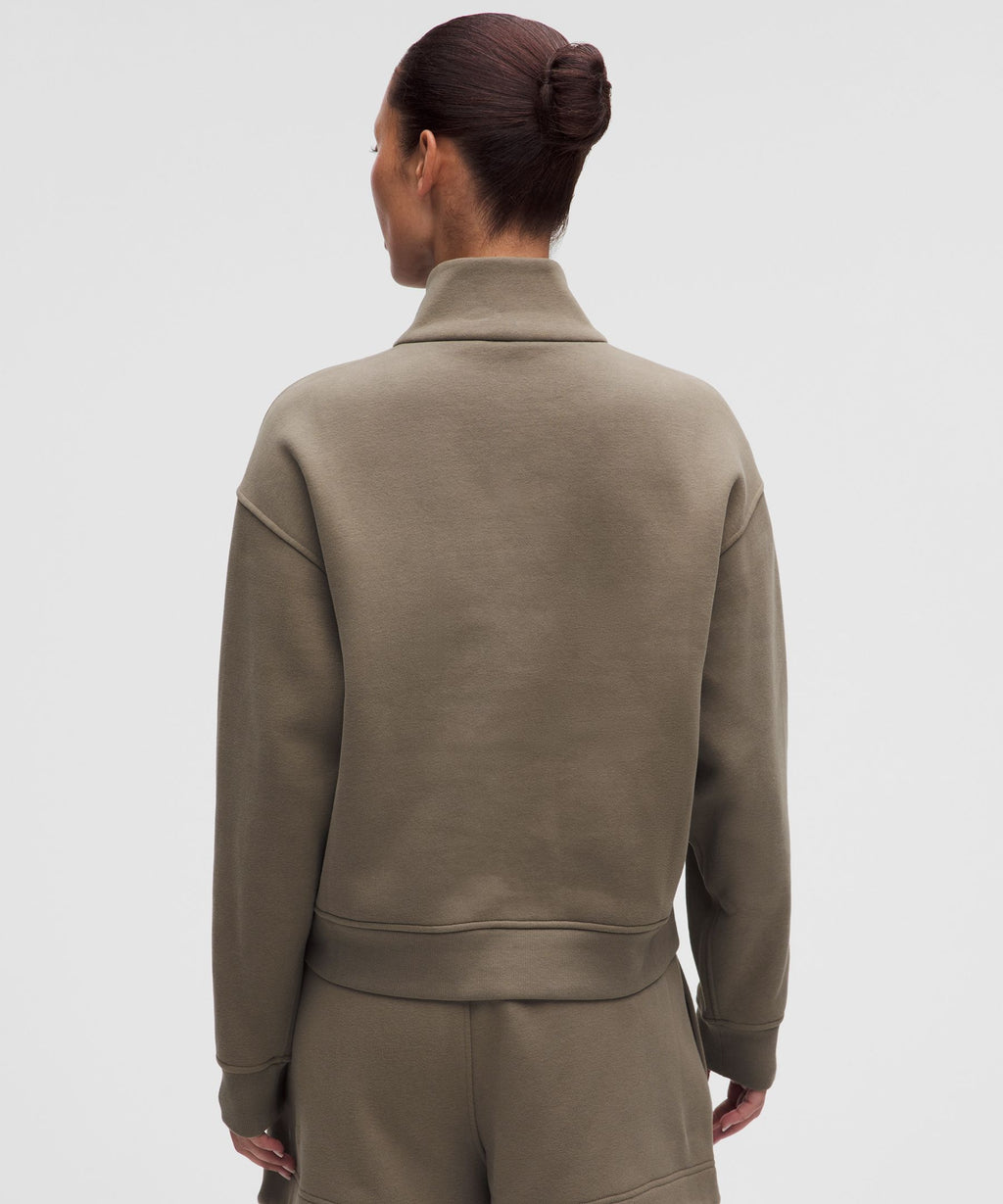 Women's Steady State SuperLoft Funnel-Neck Half Zip