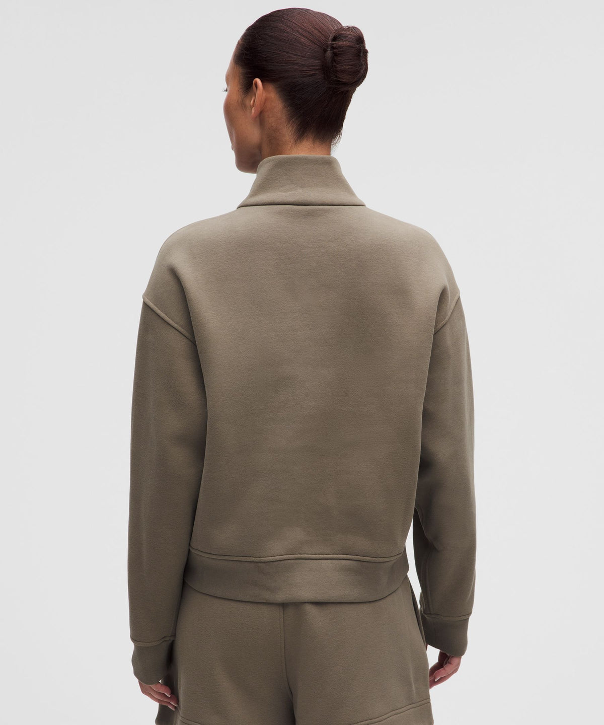 Women's Steady State SuperLoft Funnel-Neck Half Zip
