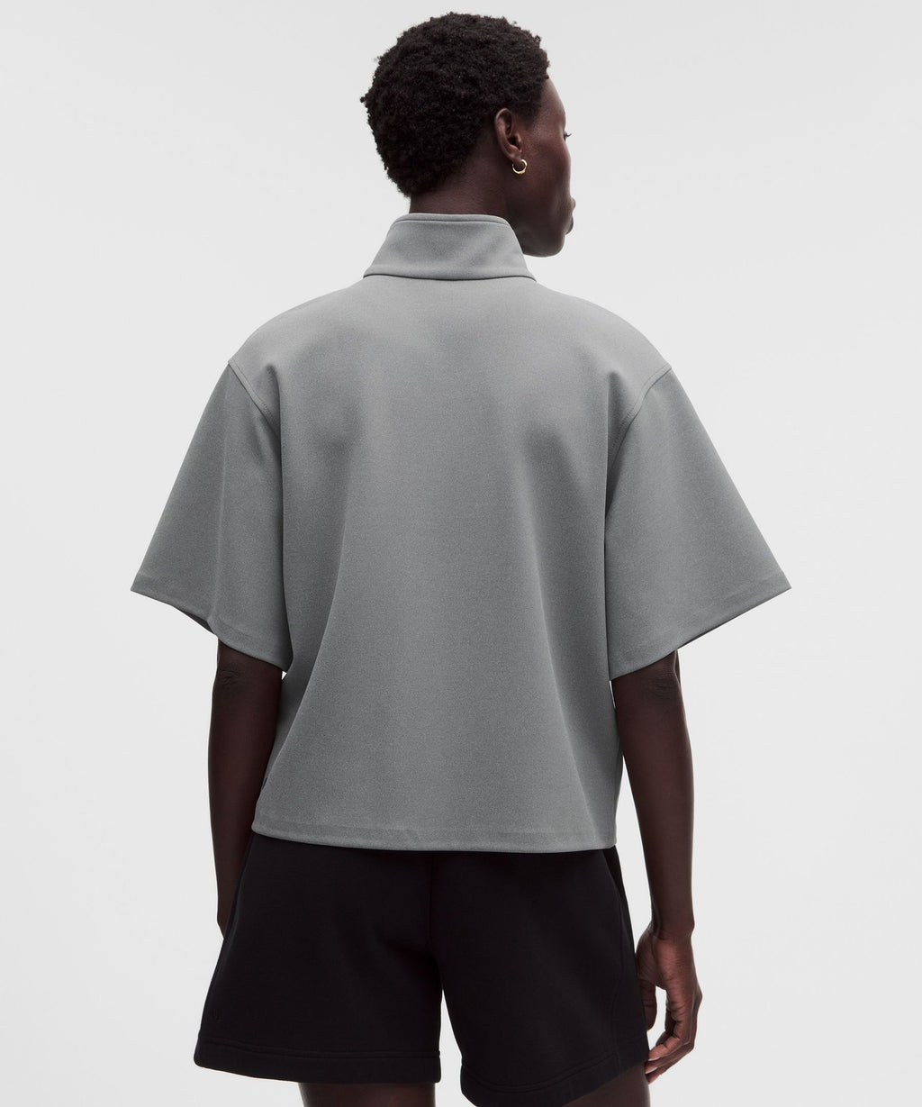 Daydrift Short-Sleeve Half ZipTwill