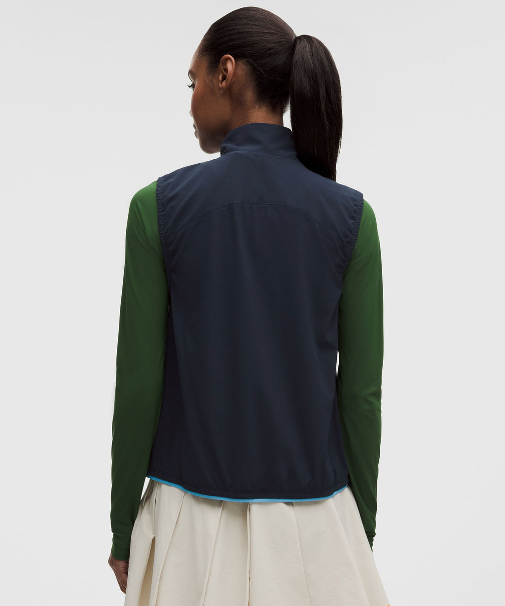 Lightweight High-Neck Golf VestGraphic