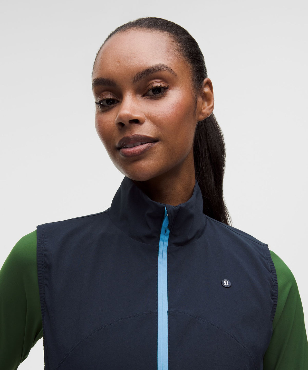 Lightweight High-Neck Golf VestGraphic