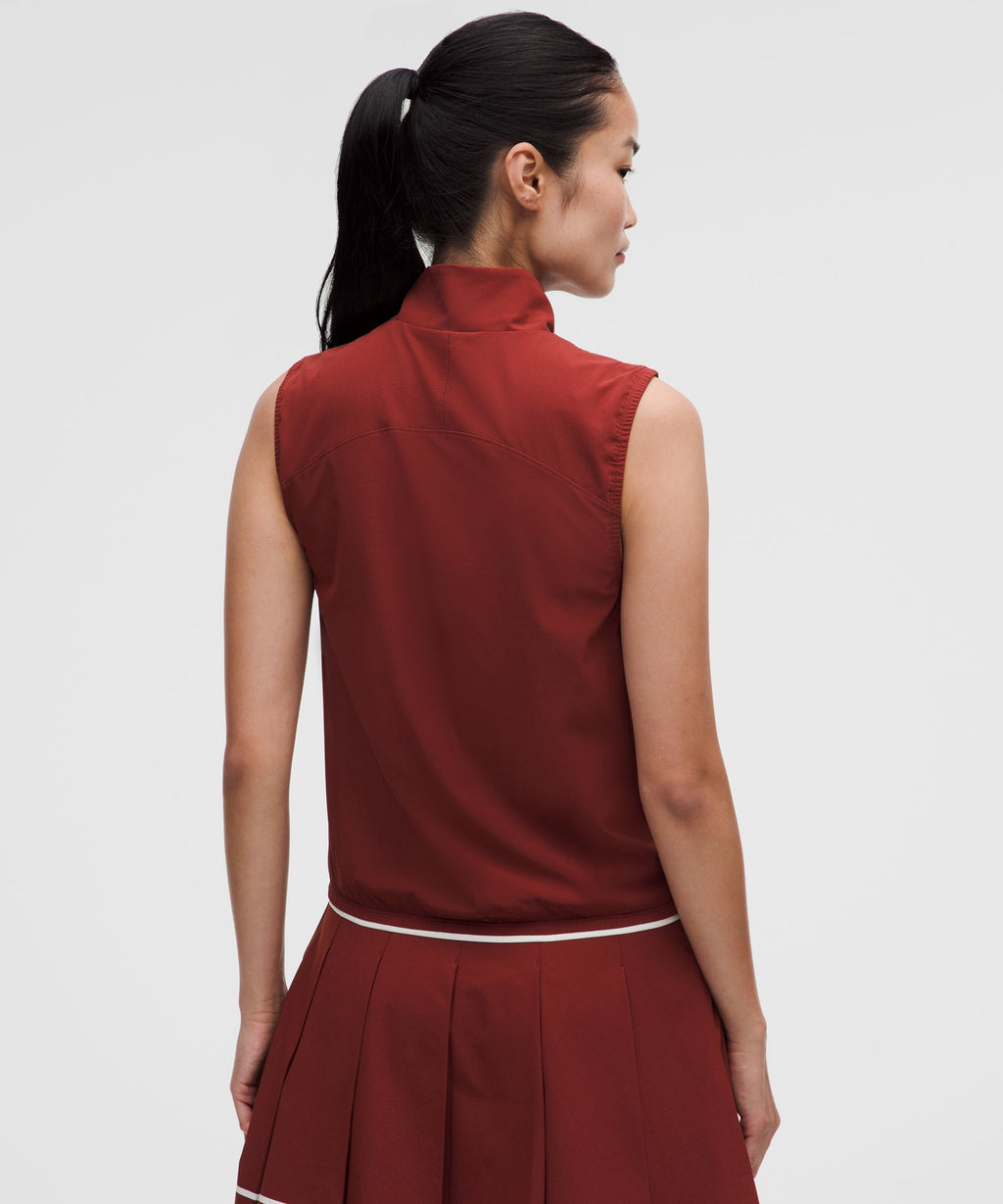 Lightweight High-Neck Golf VestGraphic