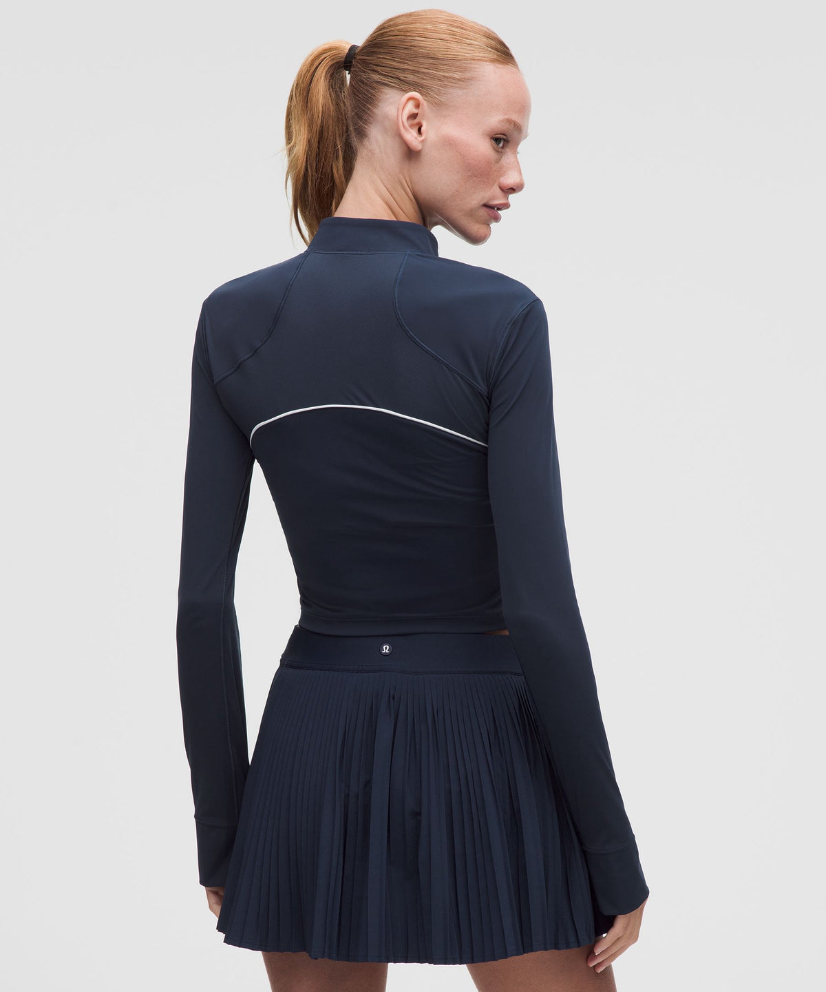Golf Mockneck Long-Sleeve Shirt