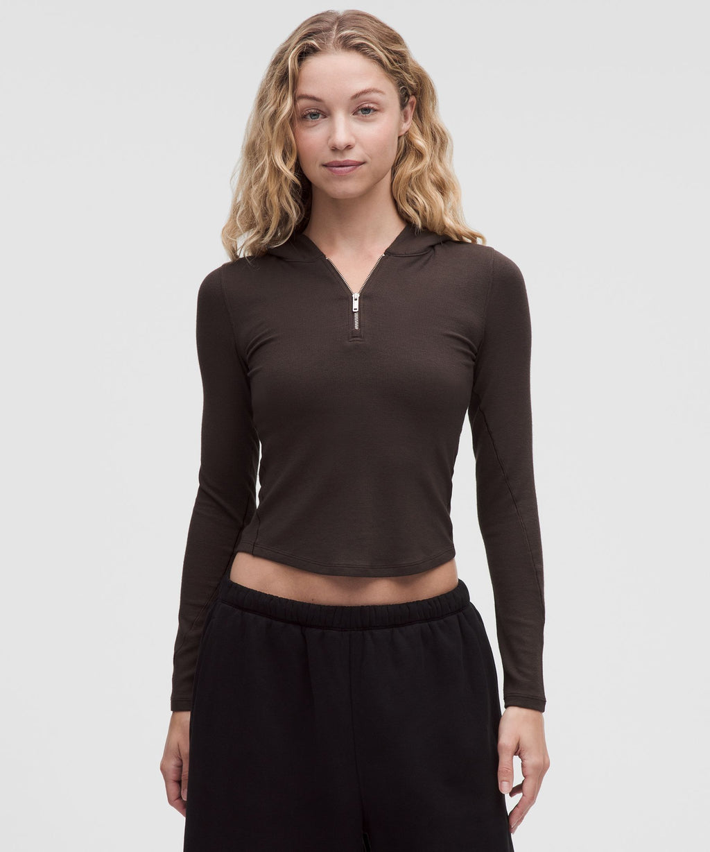 Hold Tight Hooded Half Zip