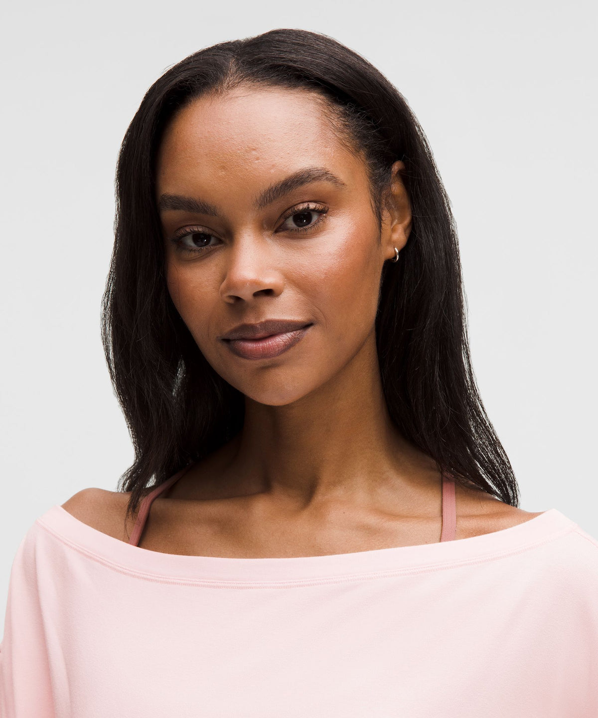 BeCalm Oversized Boatneck Long-Sleeve Shirt