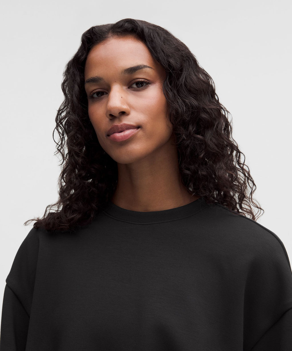 Smooth Spacer Oversized Crew