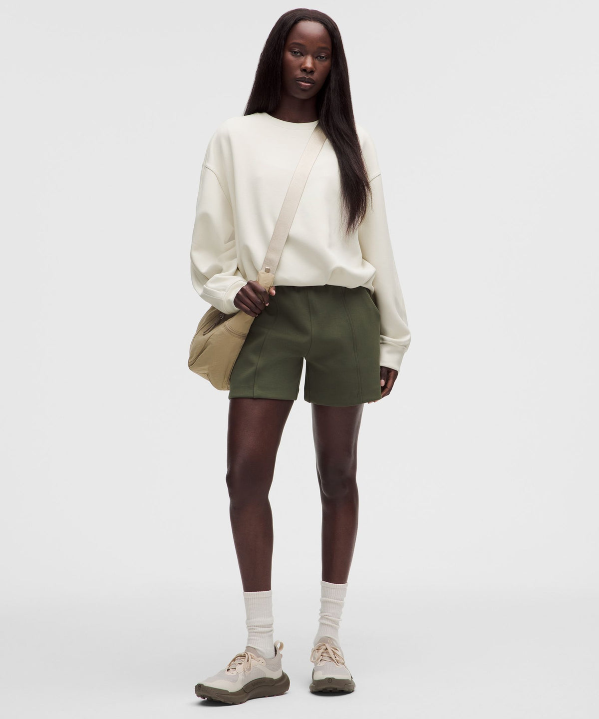 Smooth Spacer Oversized Crew
