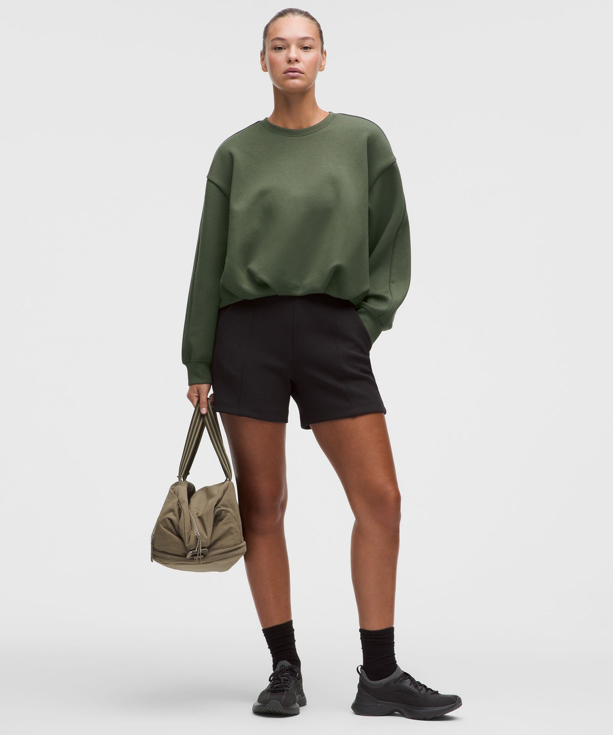 Smooth Spacer Oversized Crew