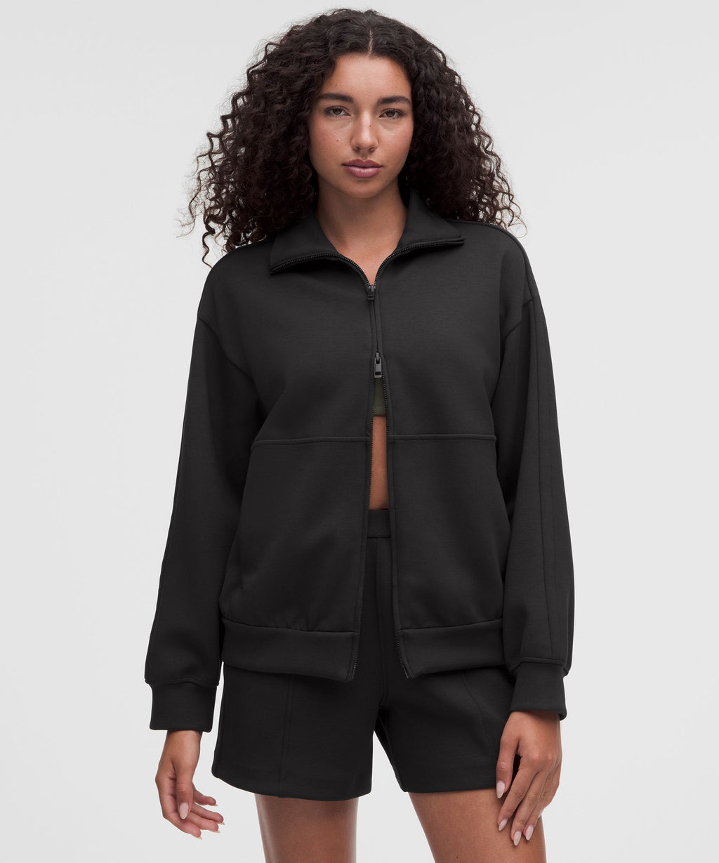 Smooth Spacer Oversized Full Zip