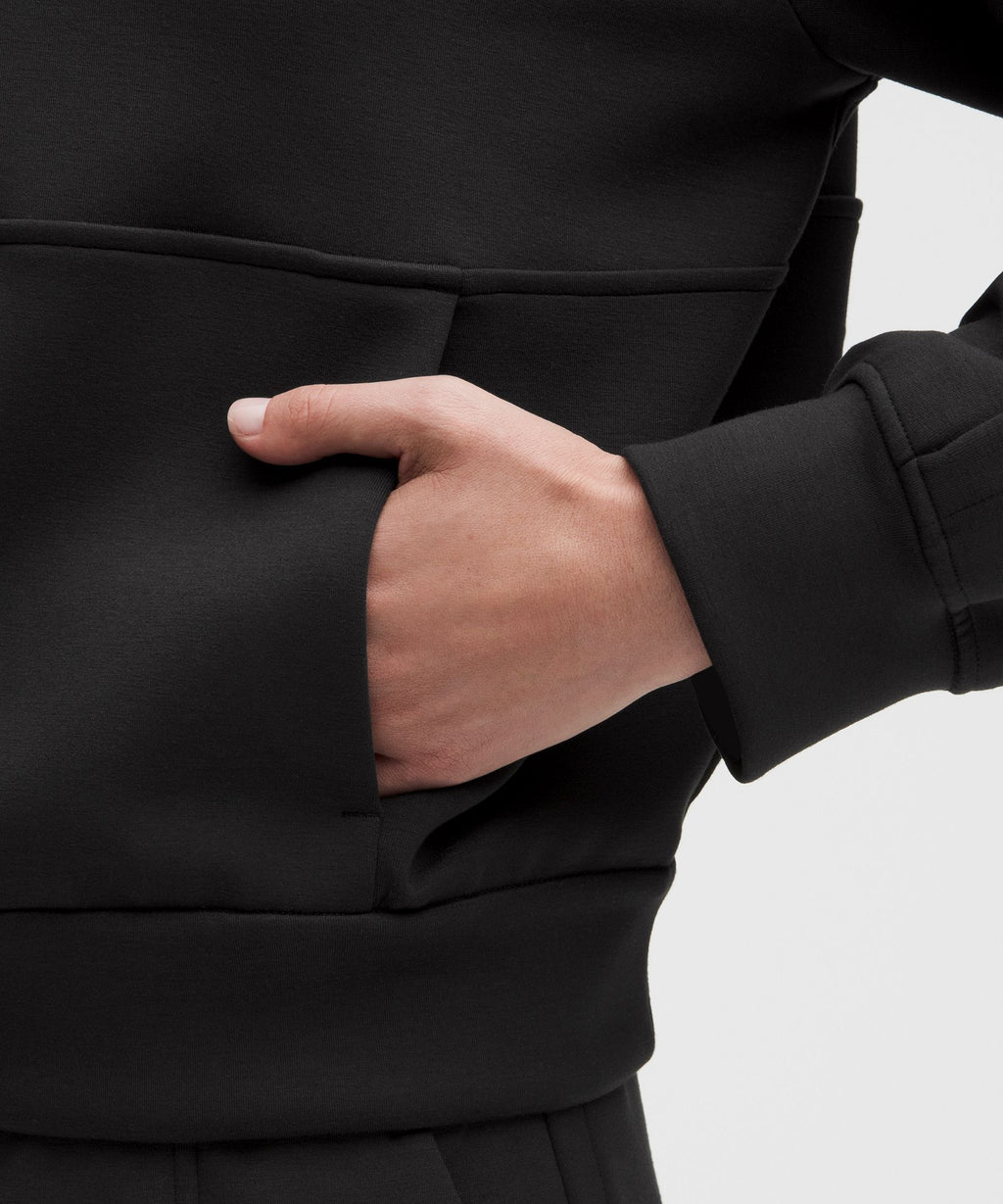 Smooth Spacer Relaxed Collared Half Zip