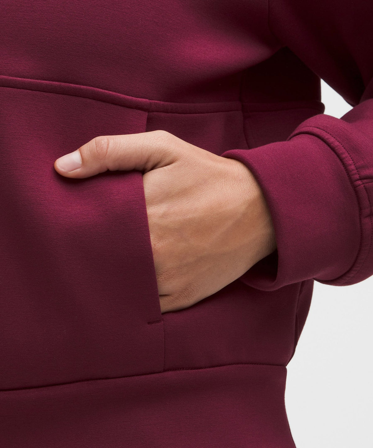 Smooth Spacer Relaxed Collared Half Zip