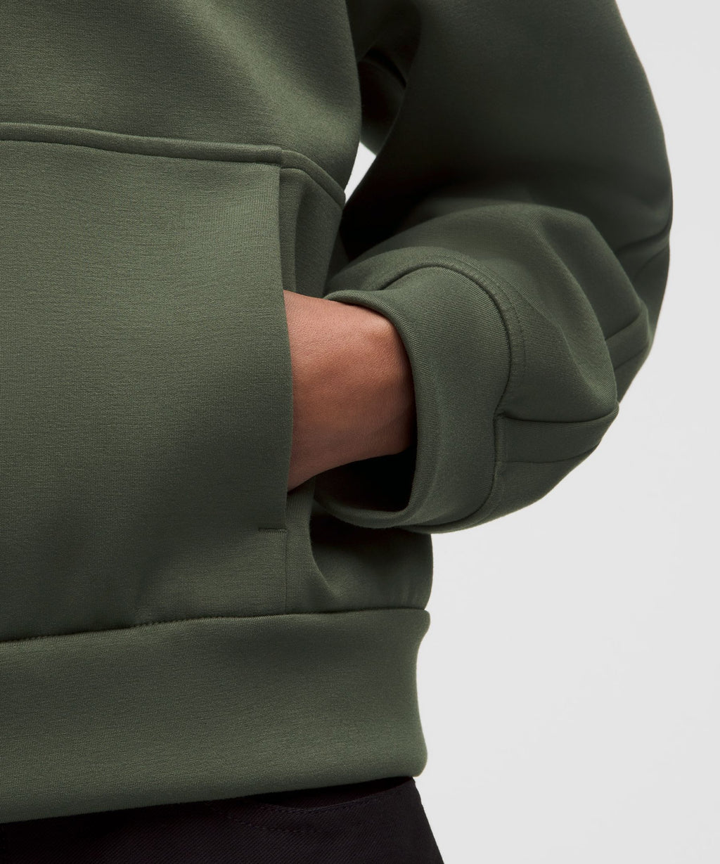 Smooth Spacer Relaxed Collared Half Zip