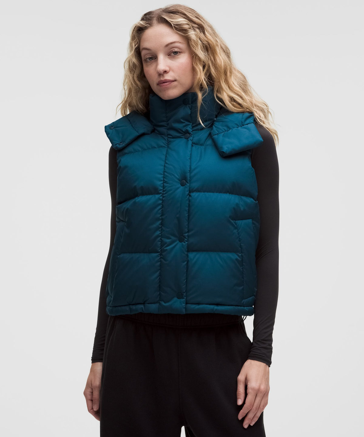 Wunder Puff 600-Down-Fill Cropped Vest