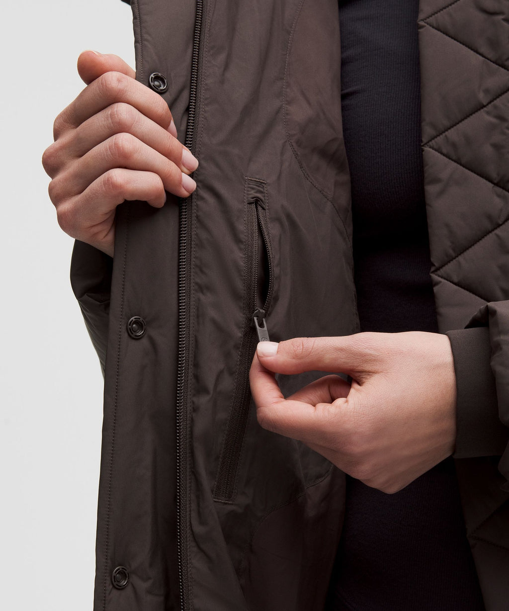 Women's Wunder Puff 600-Down-Fill Long Jacket