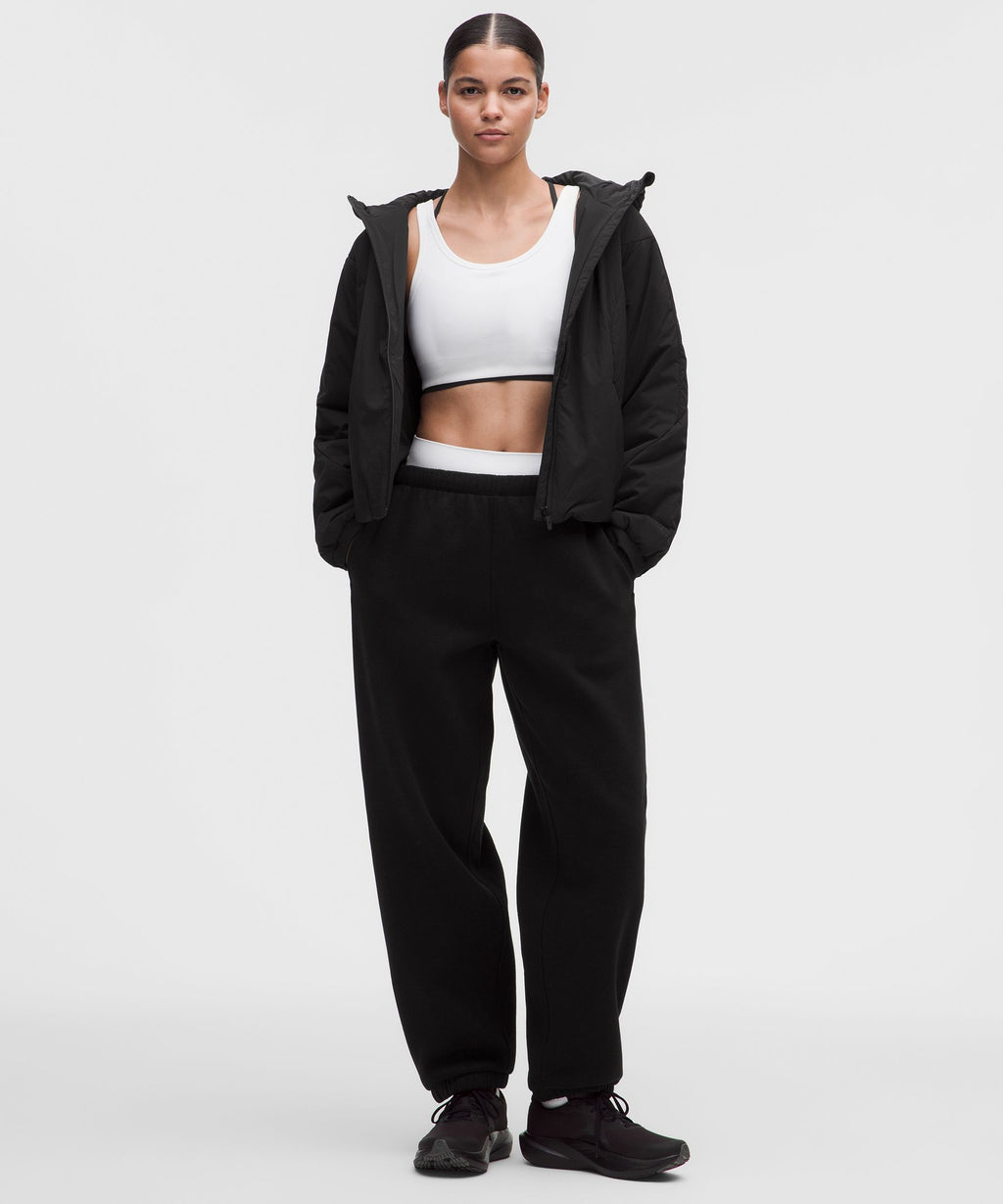 Water-Resistant Insulated Hooded Jacket