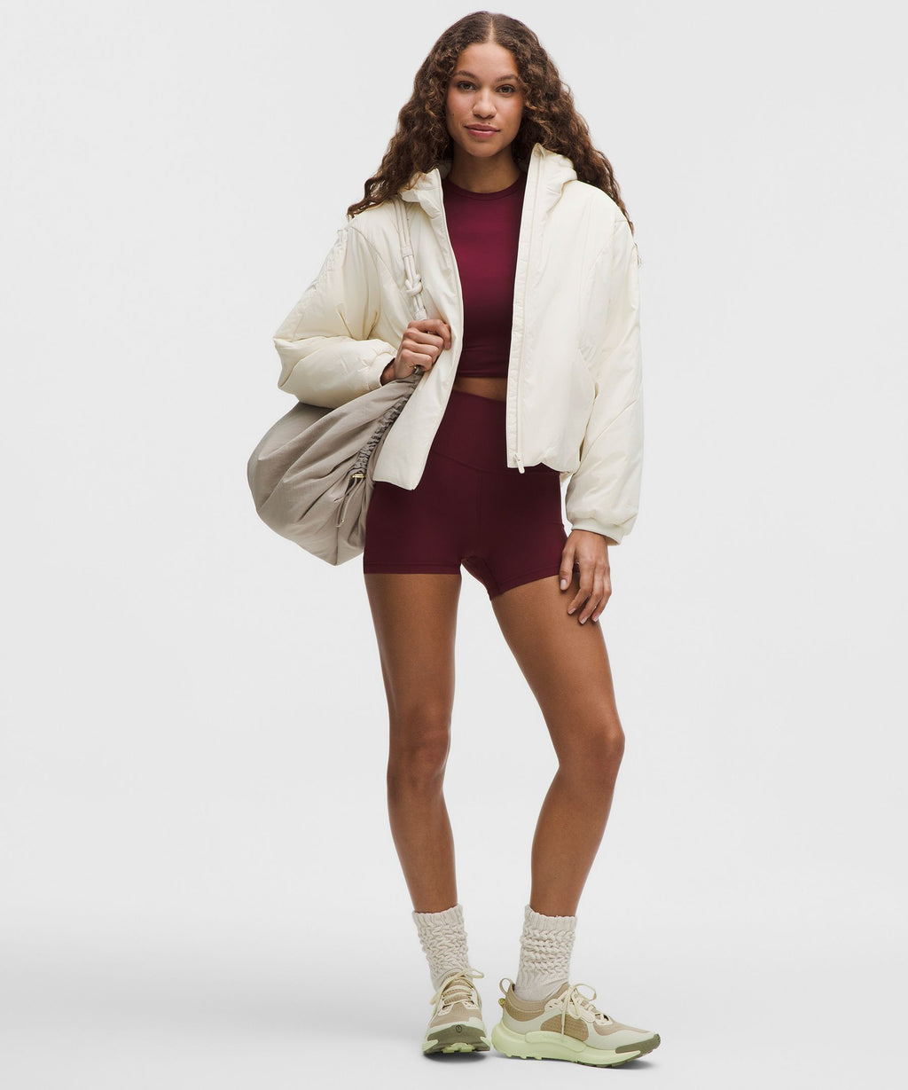 Water-Resistant Insulated Hooded Jacket