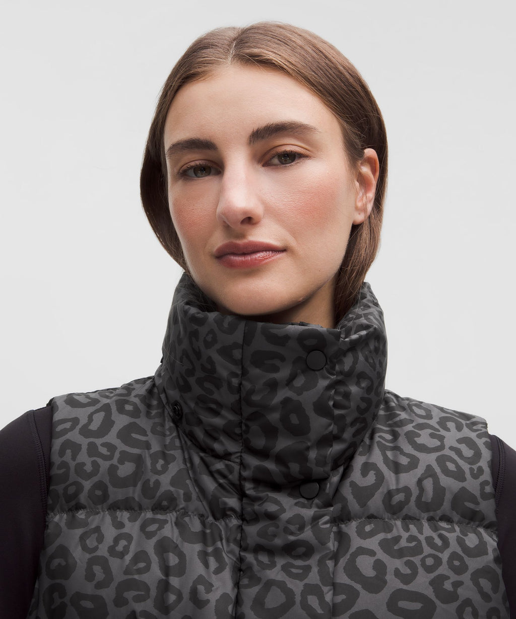 Wunder Puff 600-Down-Fill Cropped VestPrint