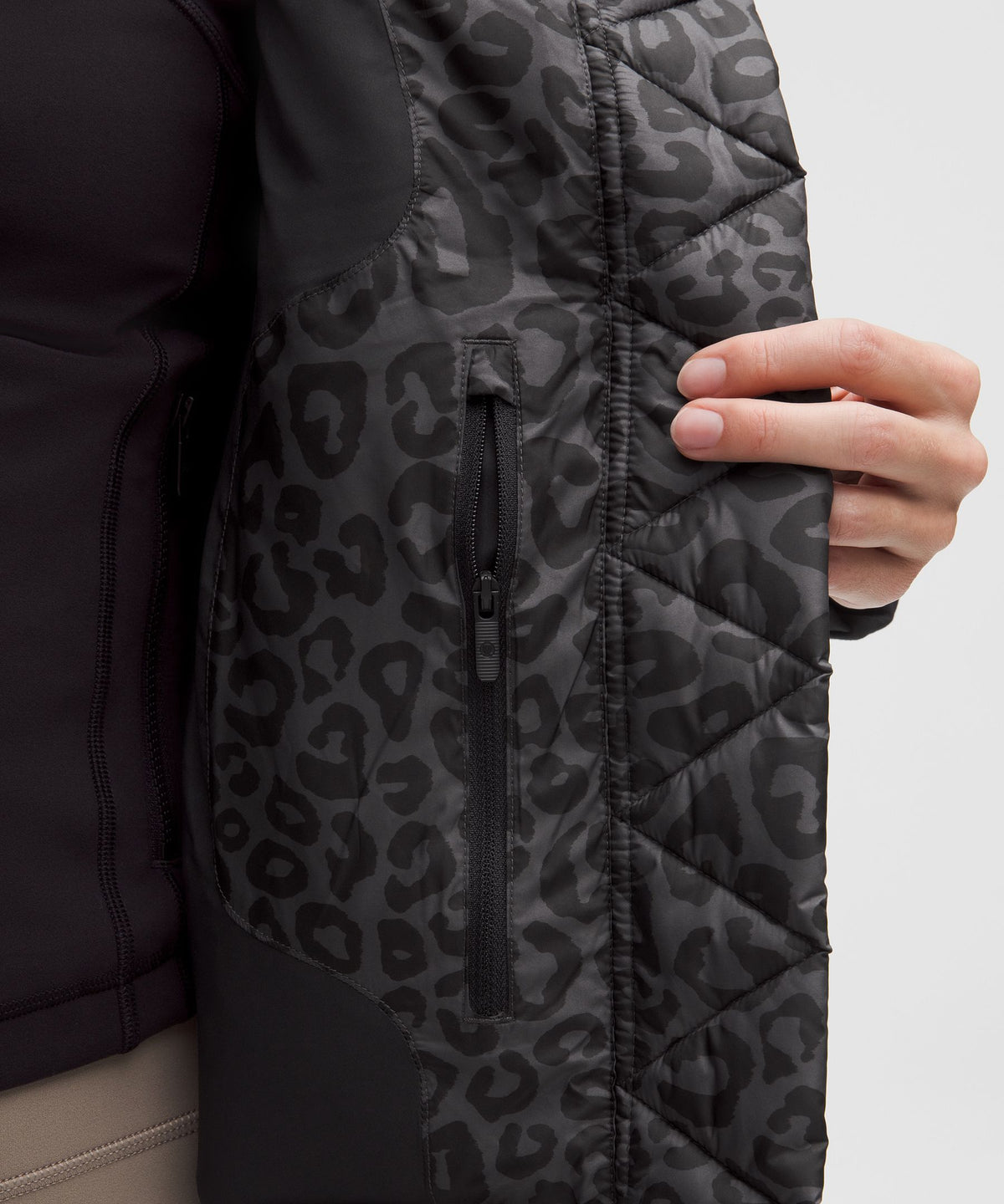 Wunder Puff 600-Down-Fill Cropped VestPrint