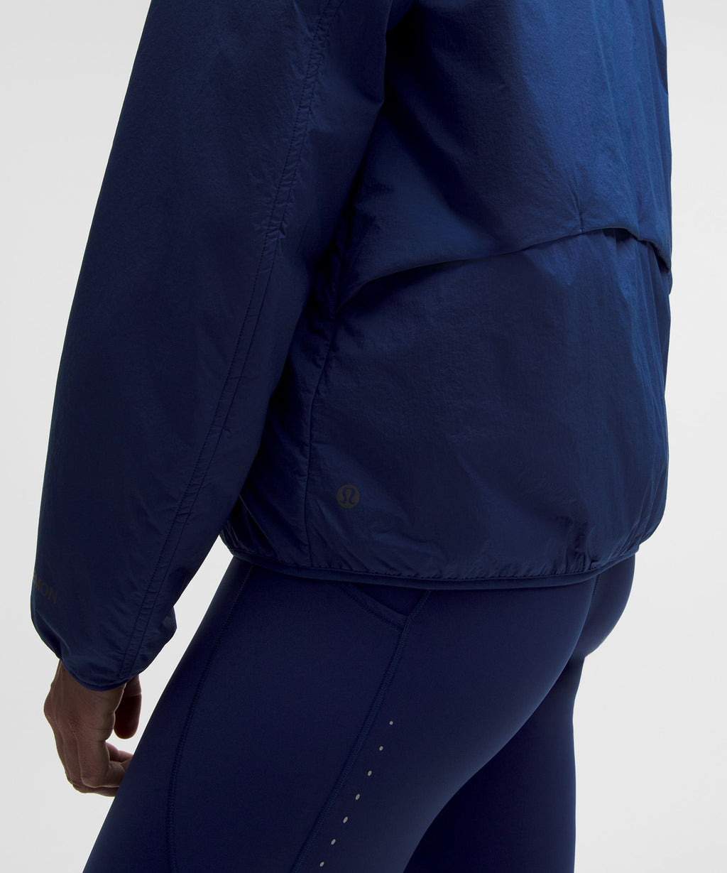 Insulated Back-Vent Running Jacket