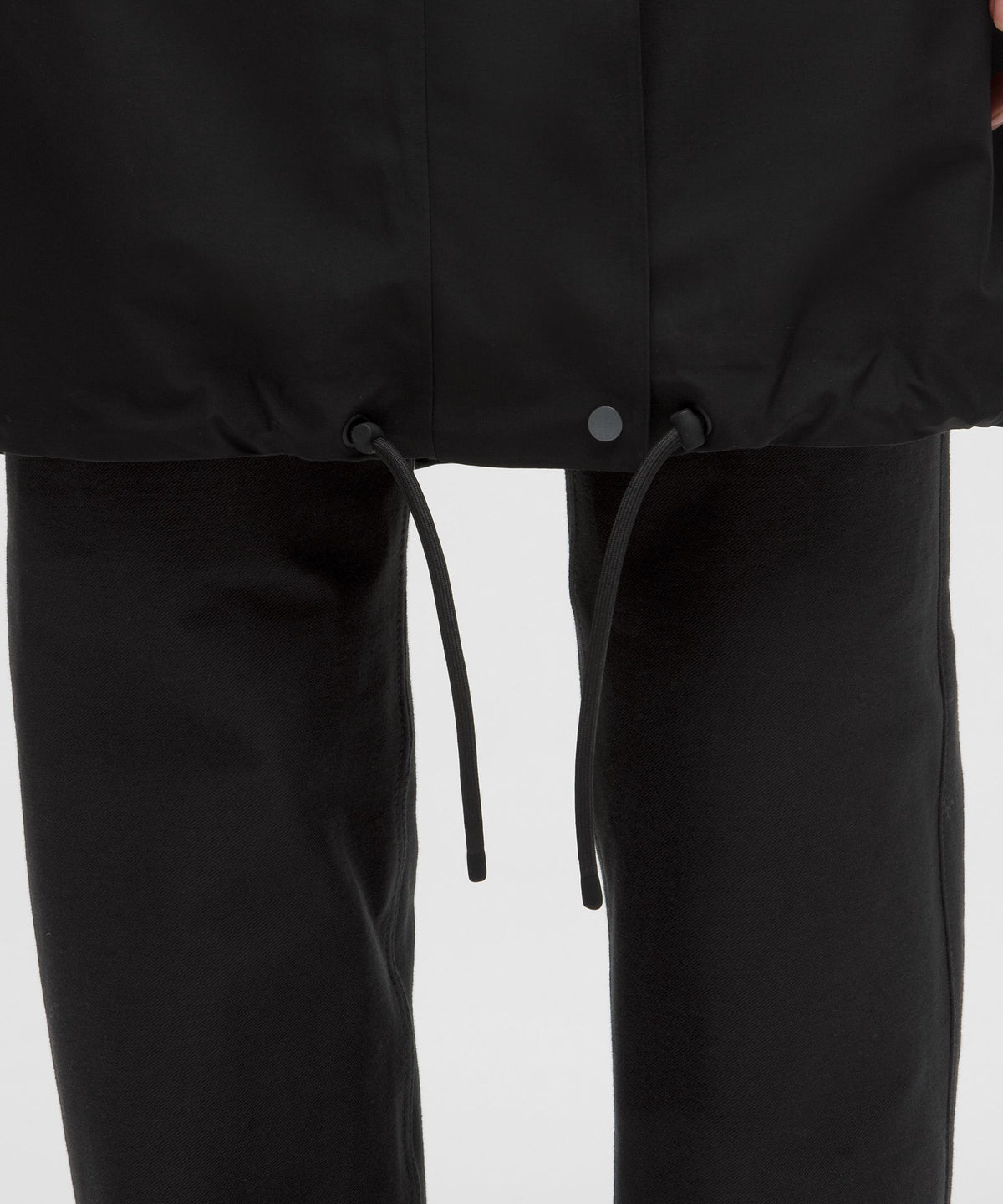 Oversized Cocoon Rain Coat
