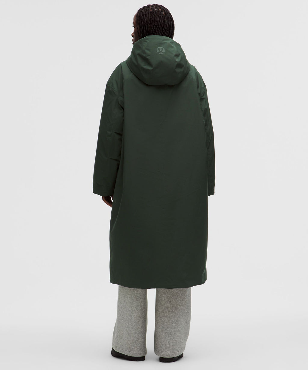 Oversized Insulated Rain Coat