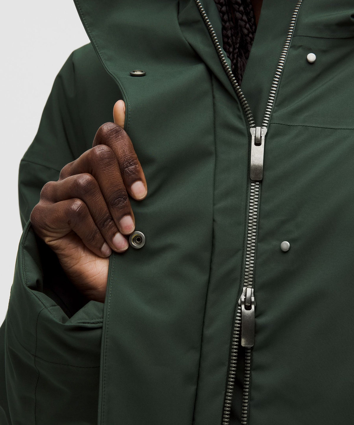 Oversized Insulated Rain Coat