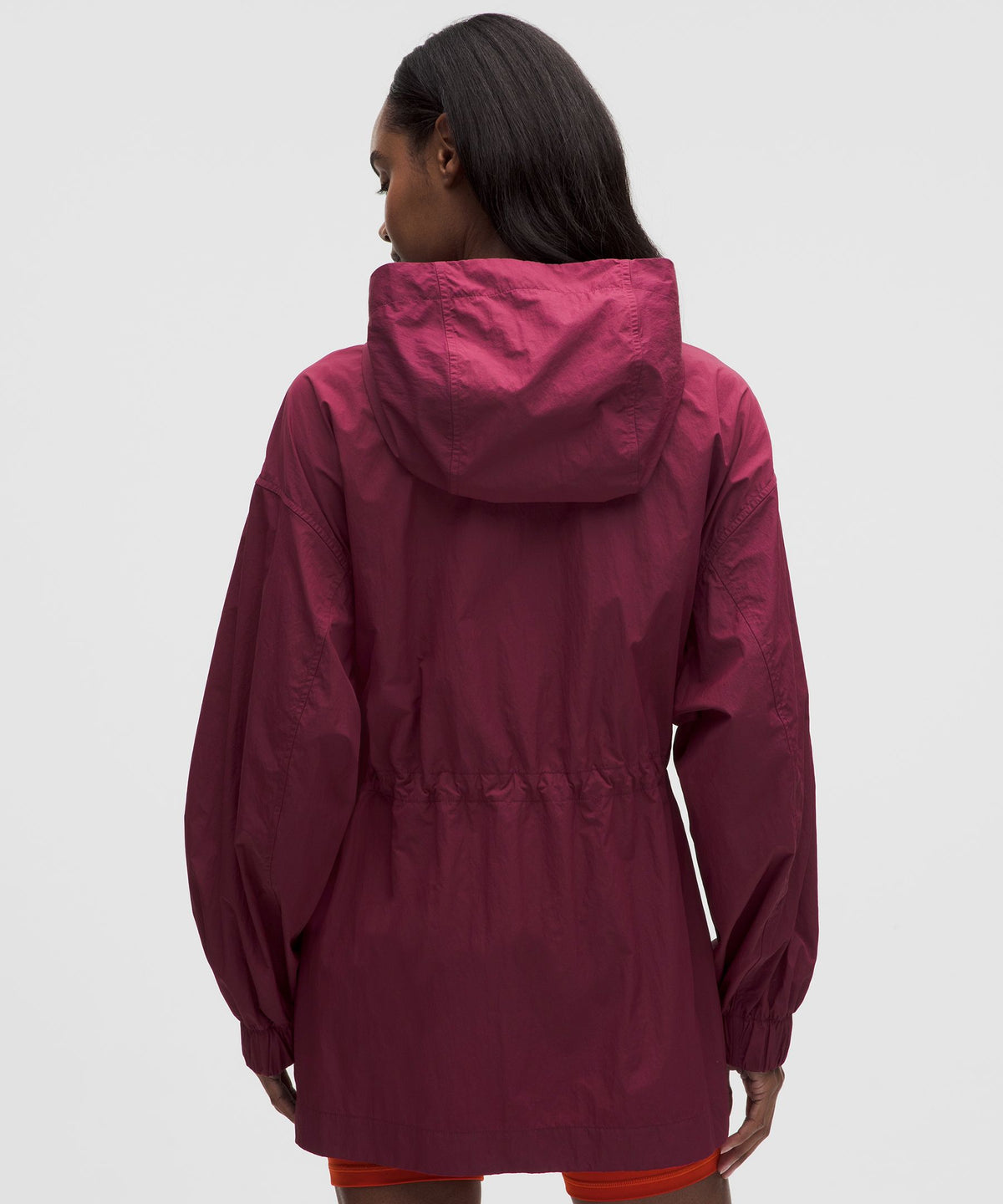 UV-Protective Cinch-Waist Oversized-Fit Jacket