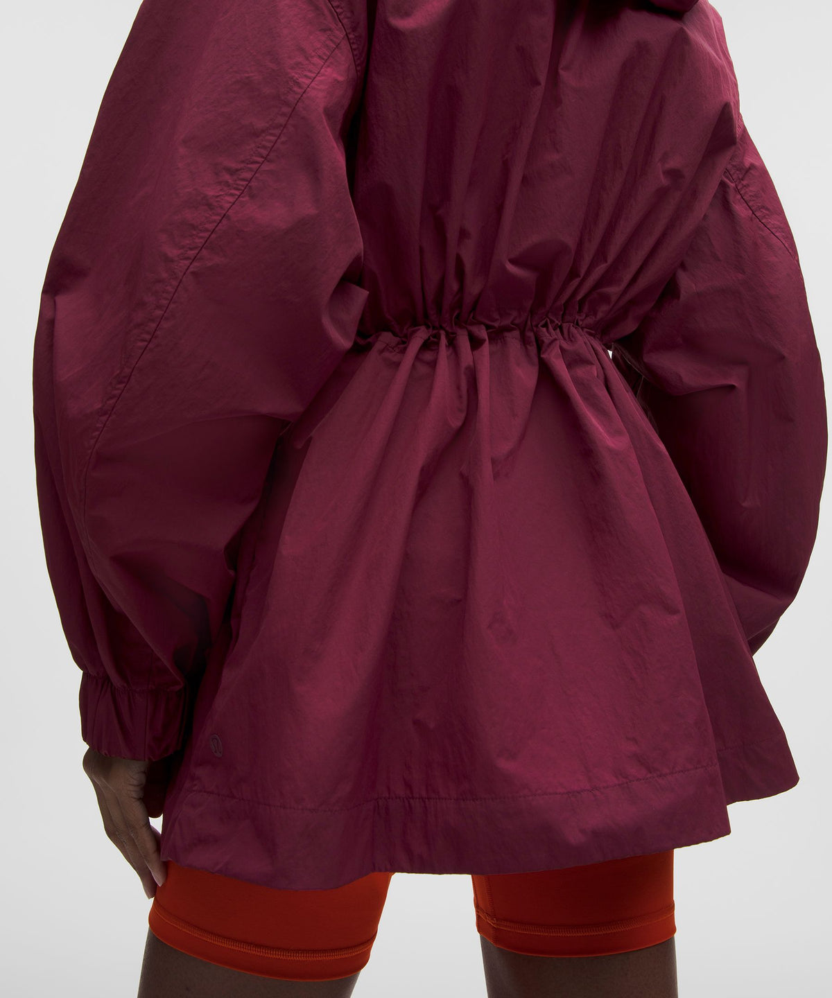 UV-Protective Cinch-Waist Oversized-Fit Jacket