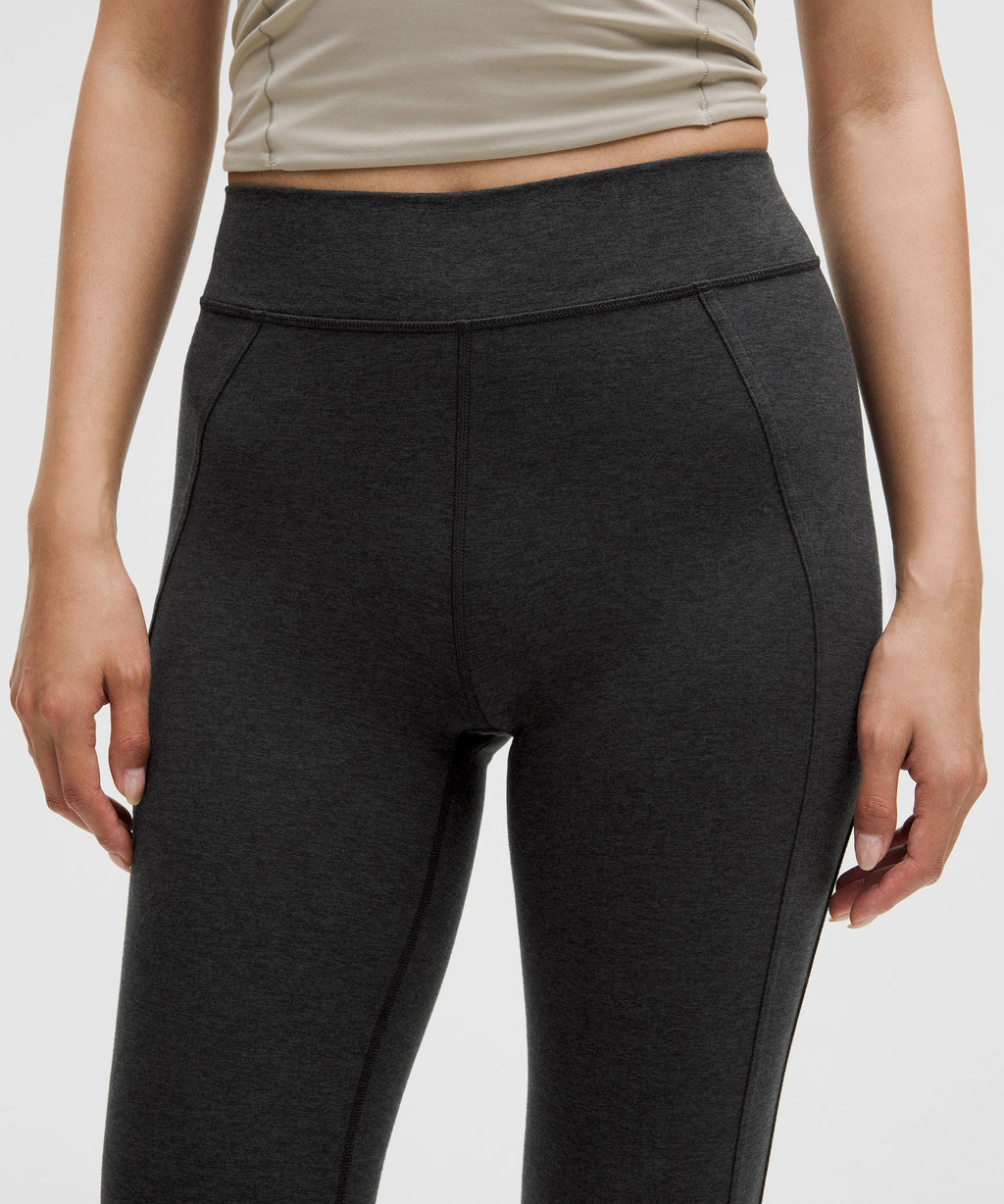 Softy Suedey Split-Hem High-Rise Mini-Flare PantRegular