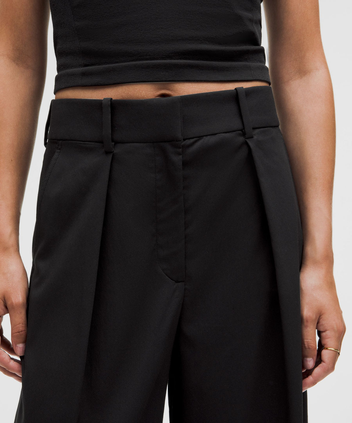 Pleat-Front High-Rise TrouserRegular