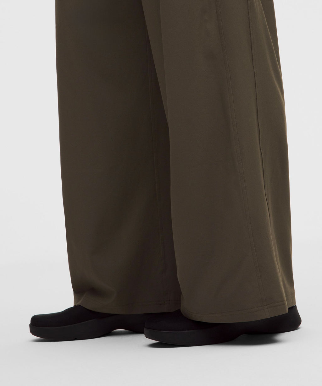 Swift High-Rise Wide-Leg PantLogo Waistband