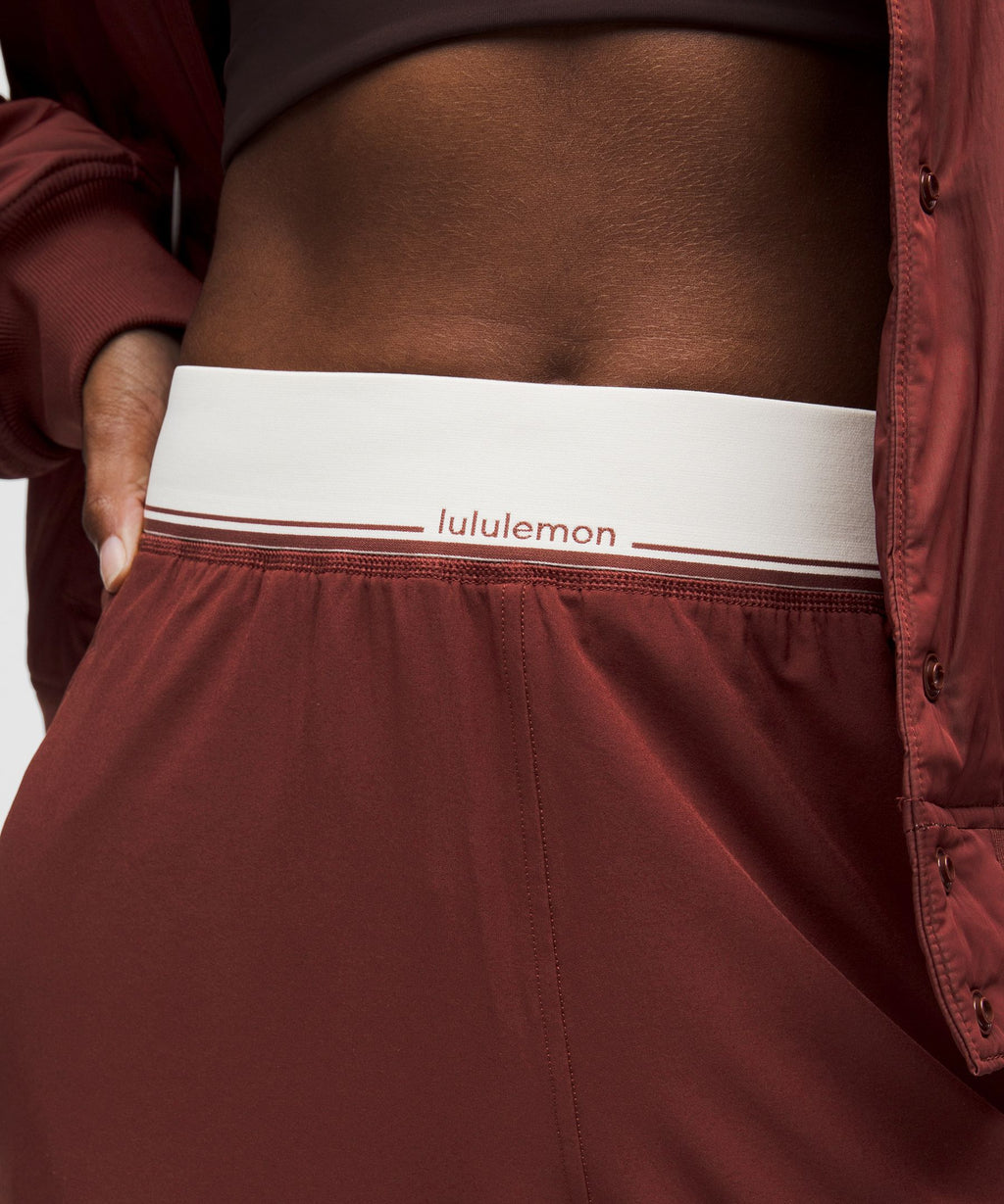 Swift High-Rise Wide-Leg PantLogo Waistband