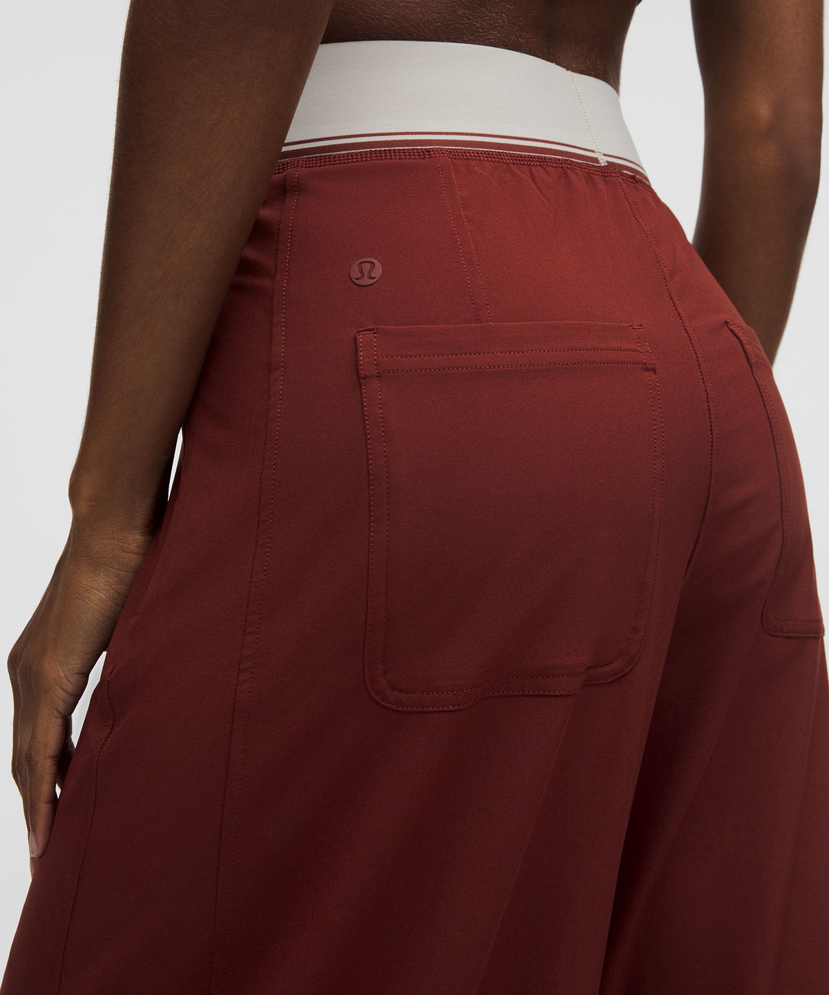 Swift High-Rise Wide-Leg PantLogo Waistband