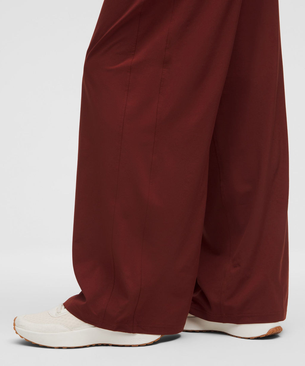 Swift High-Rise Wide-Leg PantLogo Waistband