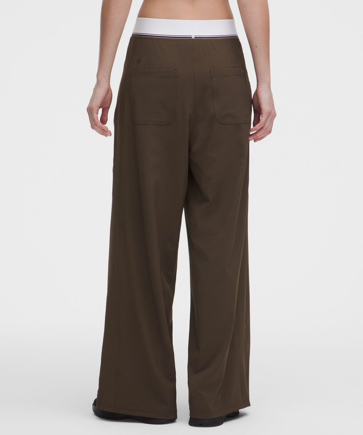 Swift High-Rise Wide-Leg PantLogo Waistband
