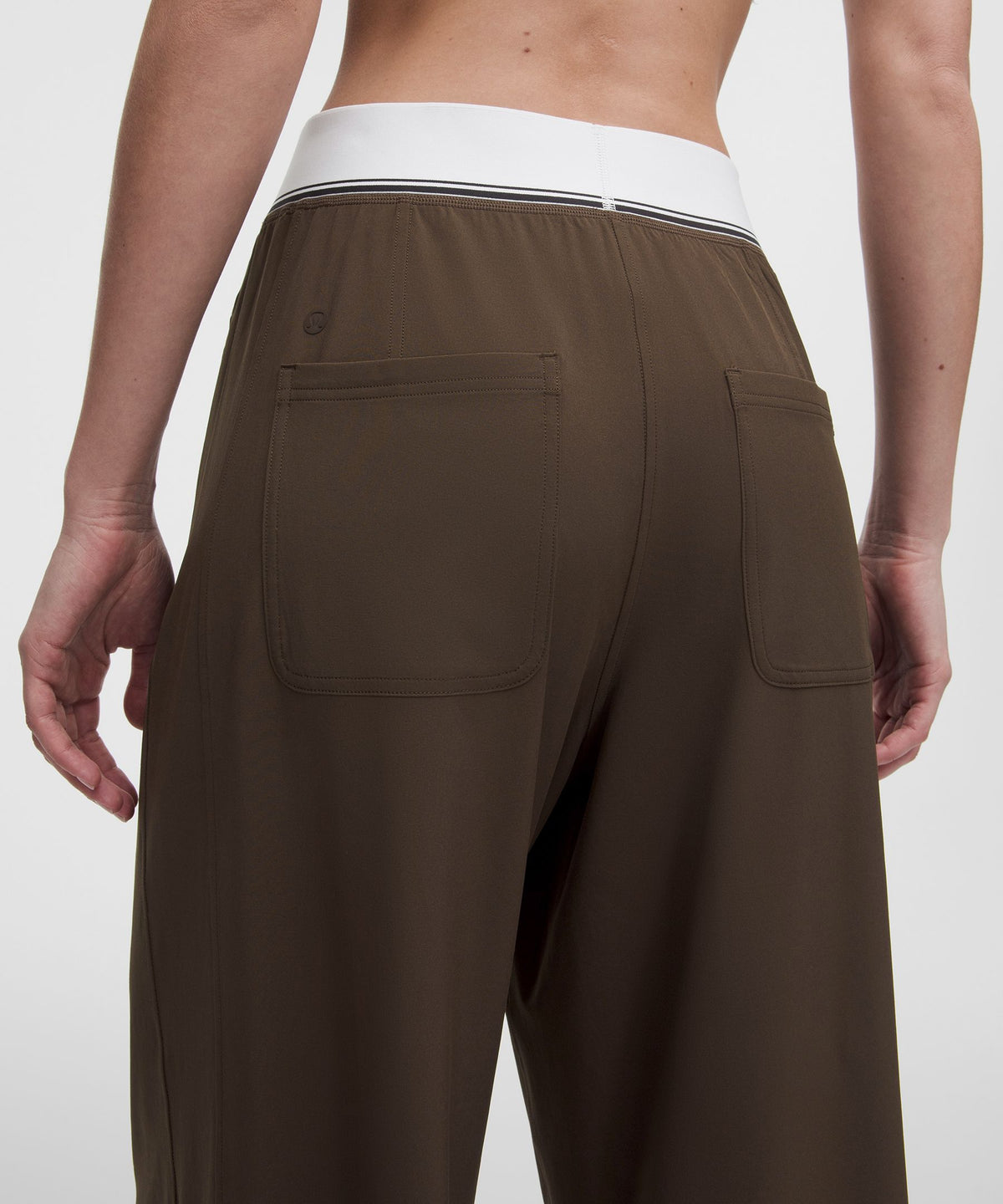 Swift High-Rise Wide-Leg PantLogo Waistband