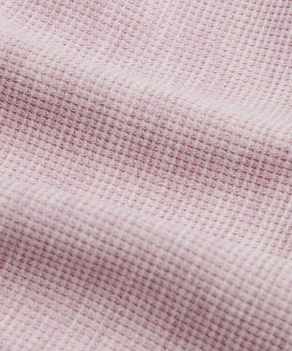 Scuba Mid-Rise Wide-Leg PantWaffle