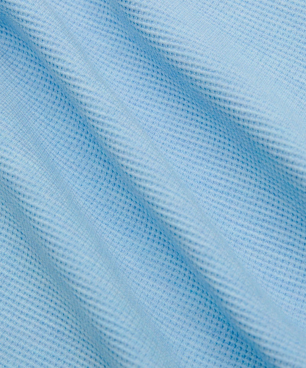Scuba Mid-Rise Wide-Leg PantWaffle