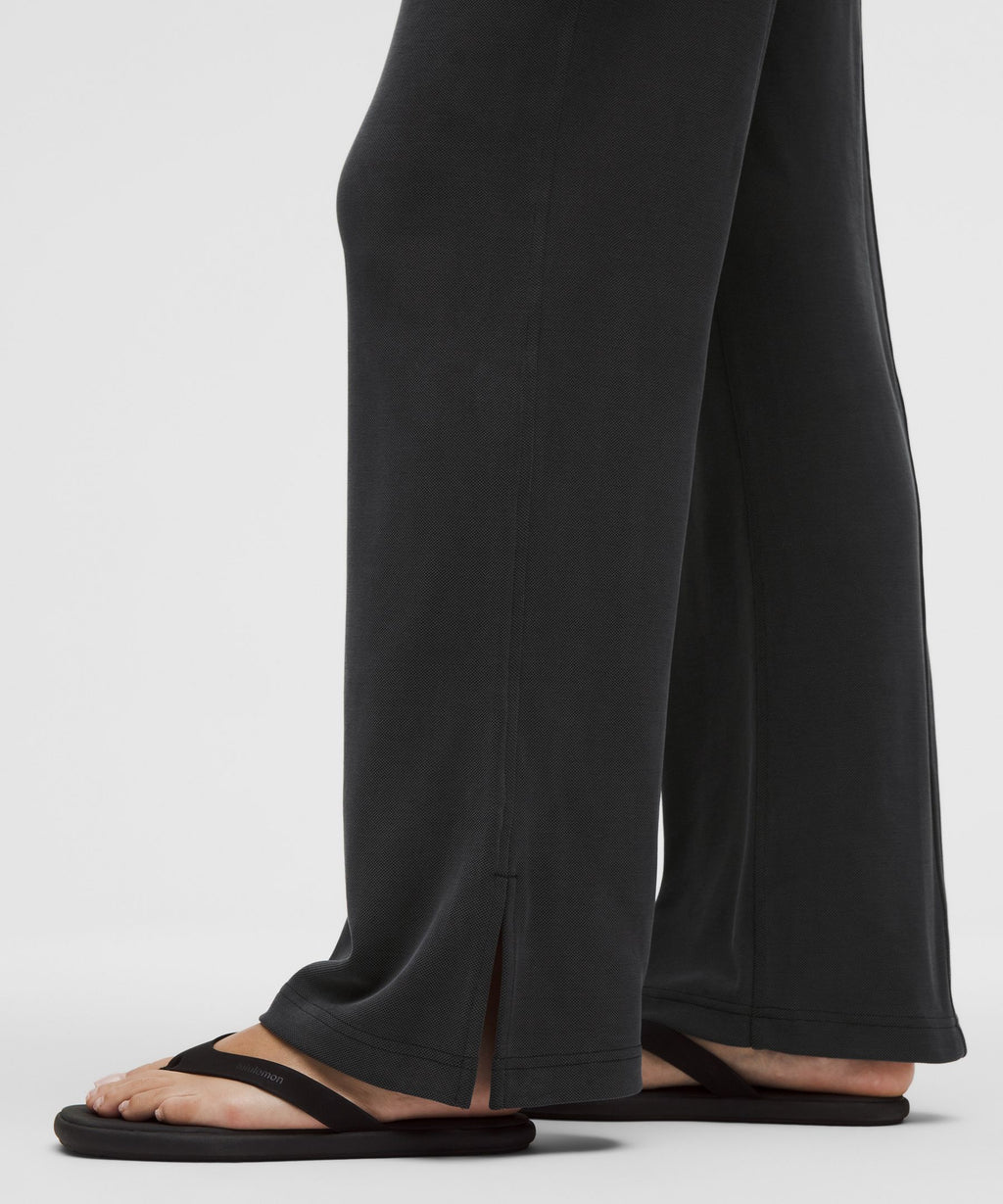 Softstreme High-Rise Wide-Leg Pique PantRegular