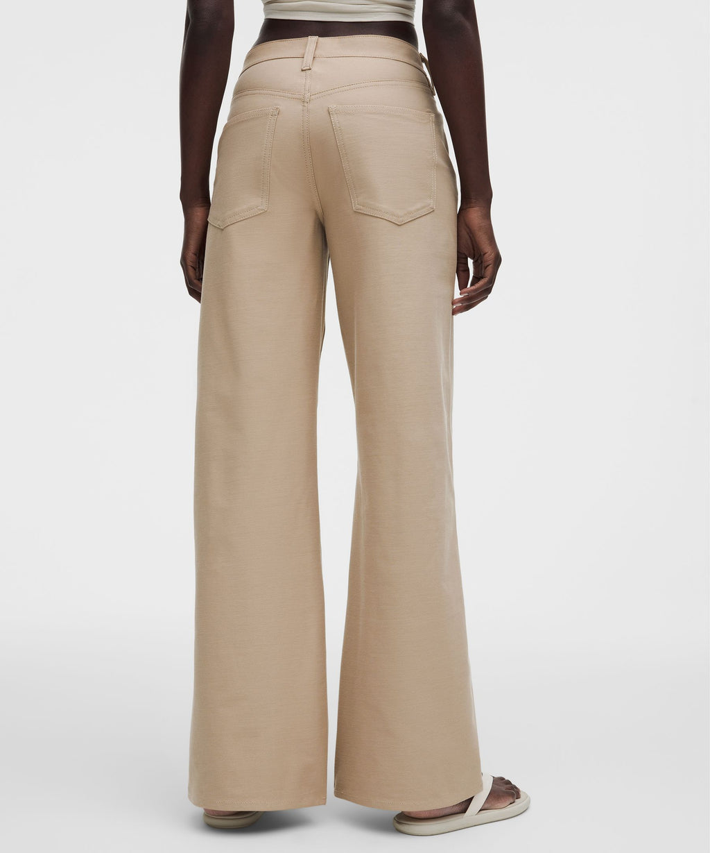 EasyFive Low-Rise Classic Wide-Leg PantRegular