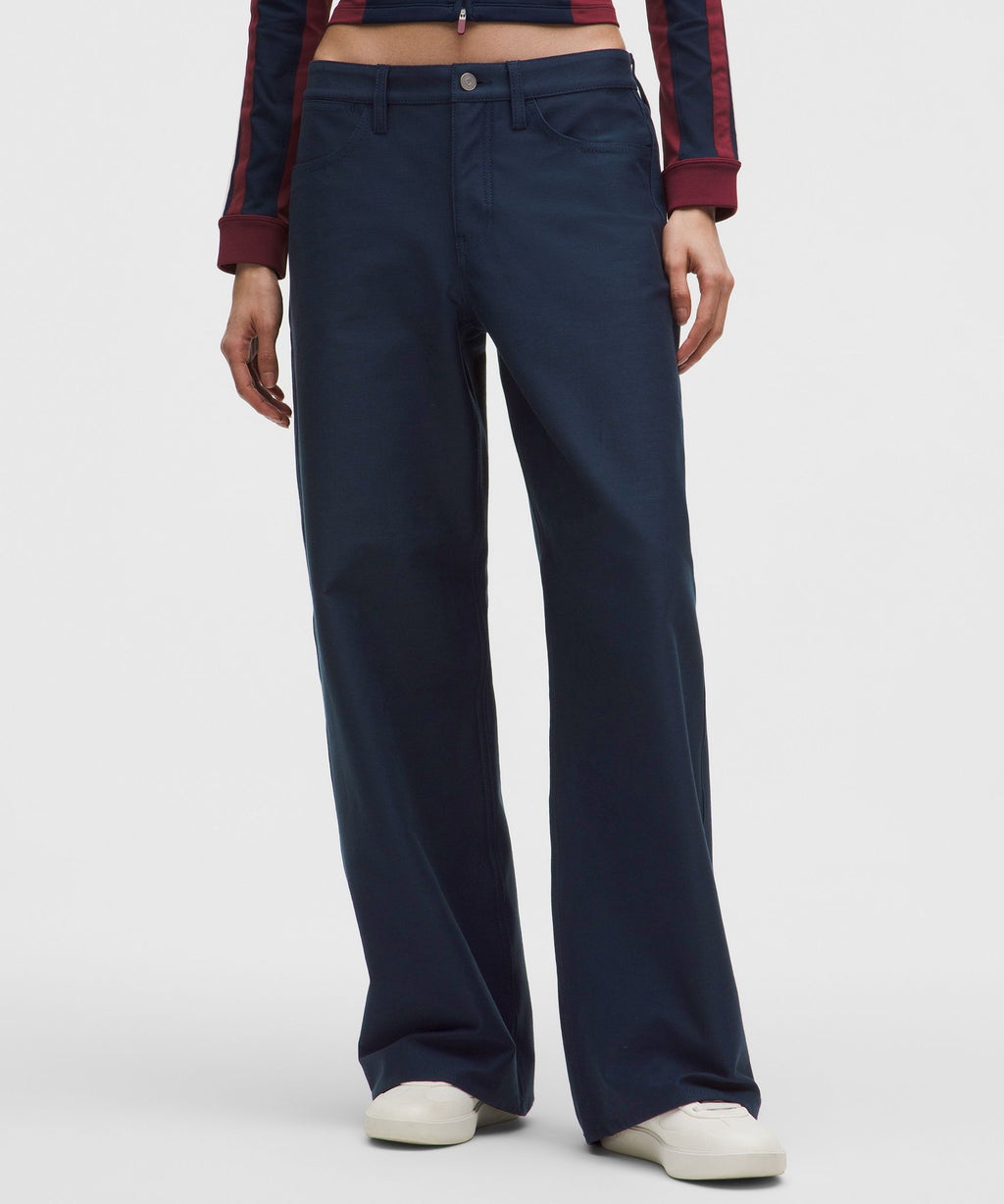 EasyFive Low-Rise Classic Wide-Leg PantRegular