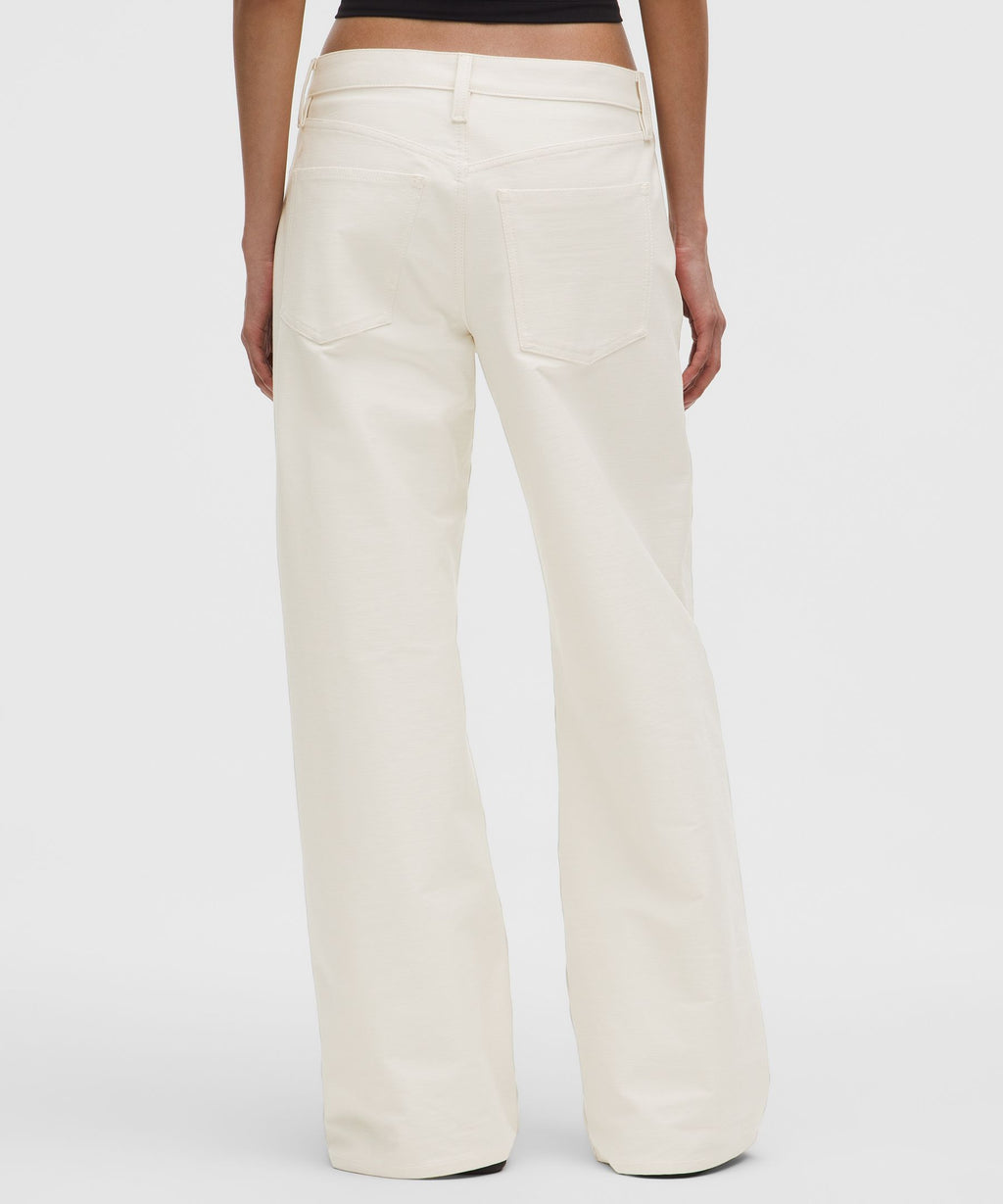 EasyFive Low-Rise Classic Wide-Leg PantRegular
