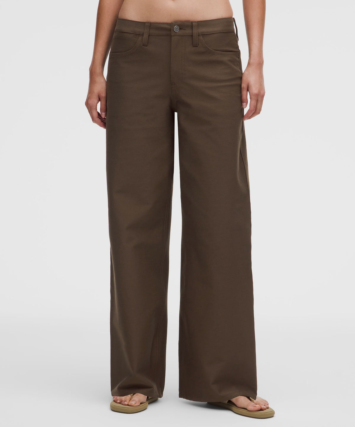 EasyFive Low-Rise Classic Wide-Leg PantRegular